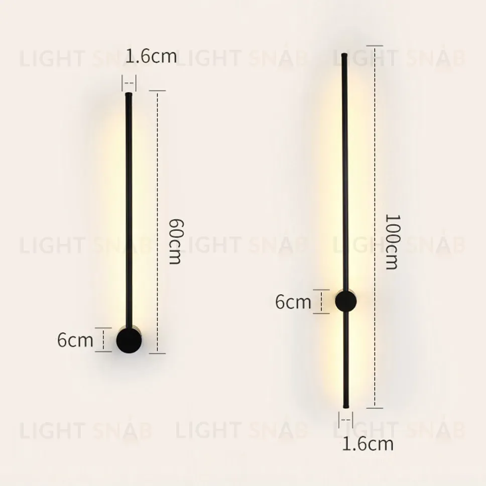 Настенный светильник Delight Collection OM8208 OM820844 black OM820844 black