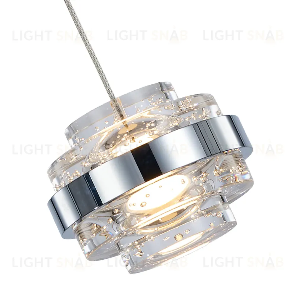 Подвесной светильник Delight Collection MD22030002 MD22030002-1A chrome/clear MD22030002-1A chrome/clear