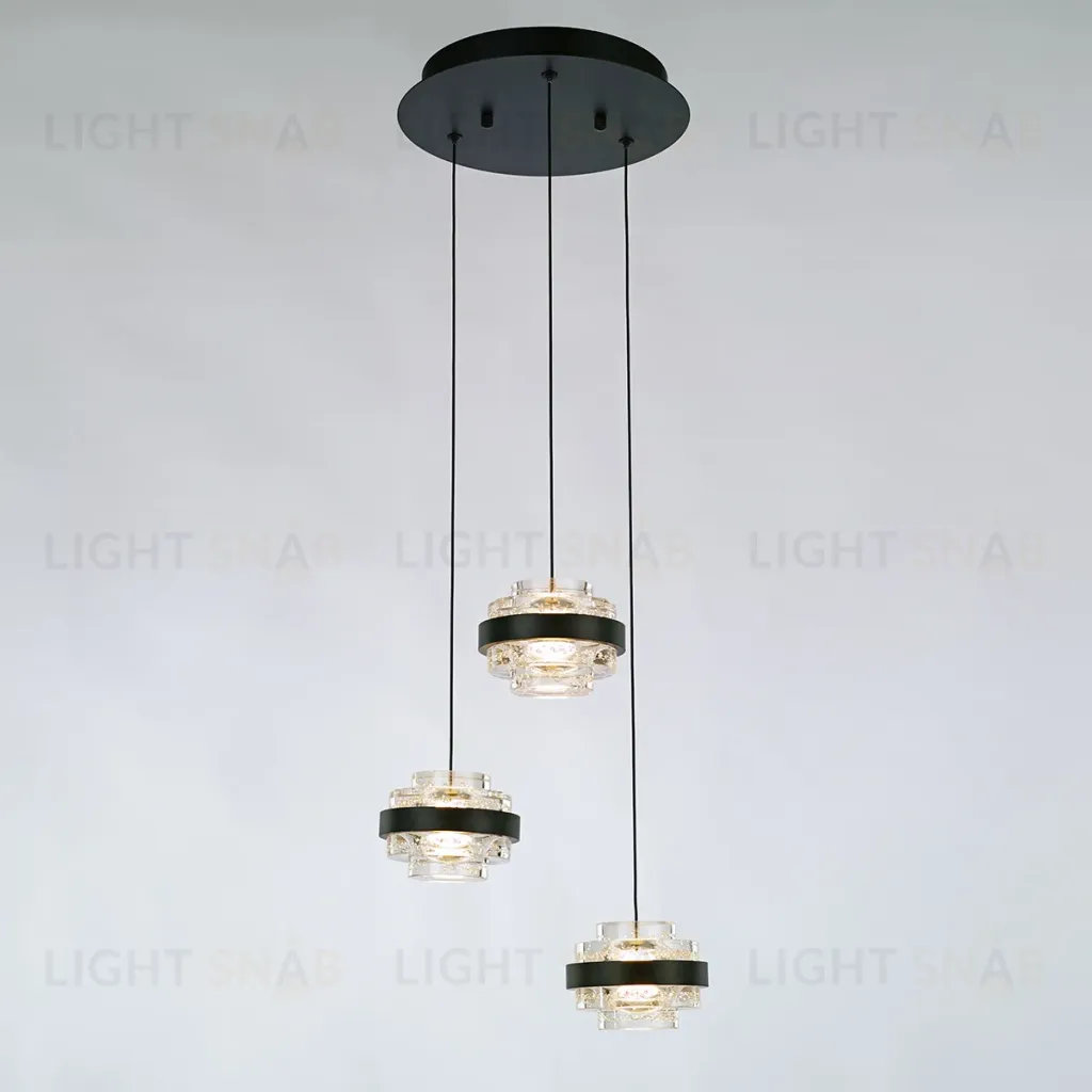 Подвесной светильник Delight Collection MD22030002 MD22030002-3A black/clear MD22030002-3A black/clear