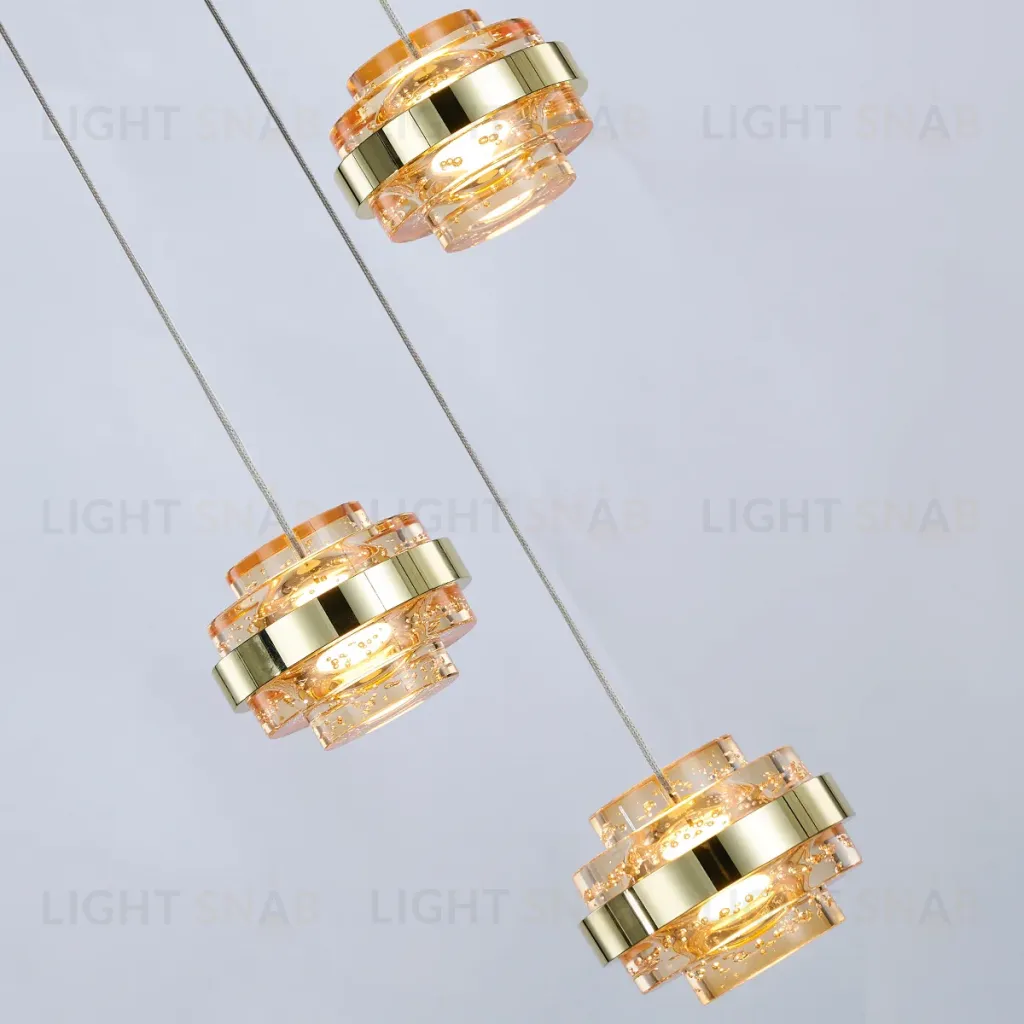 Подвесной светильник Delight Collection MD22030002 MD22030002-3A gold/champagne MD22030002-3A gold/champagne