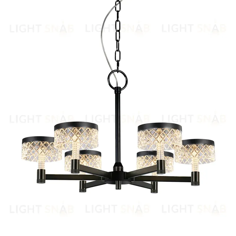 Подвесная люстра Delight Collection MD21020075 MD21020075-6A matt black MD21020075-6A matt black