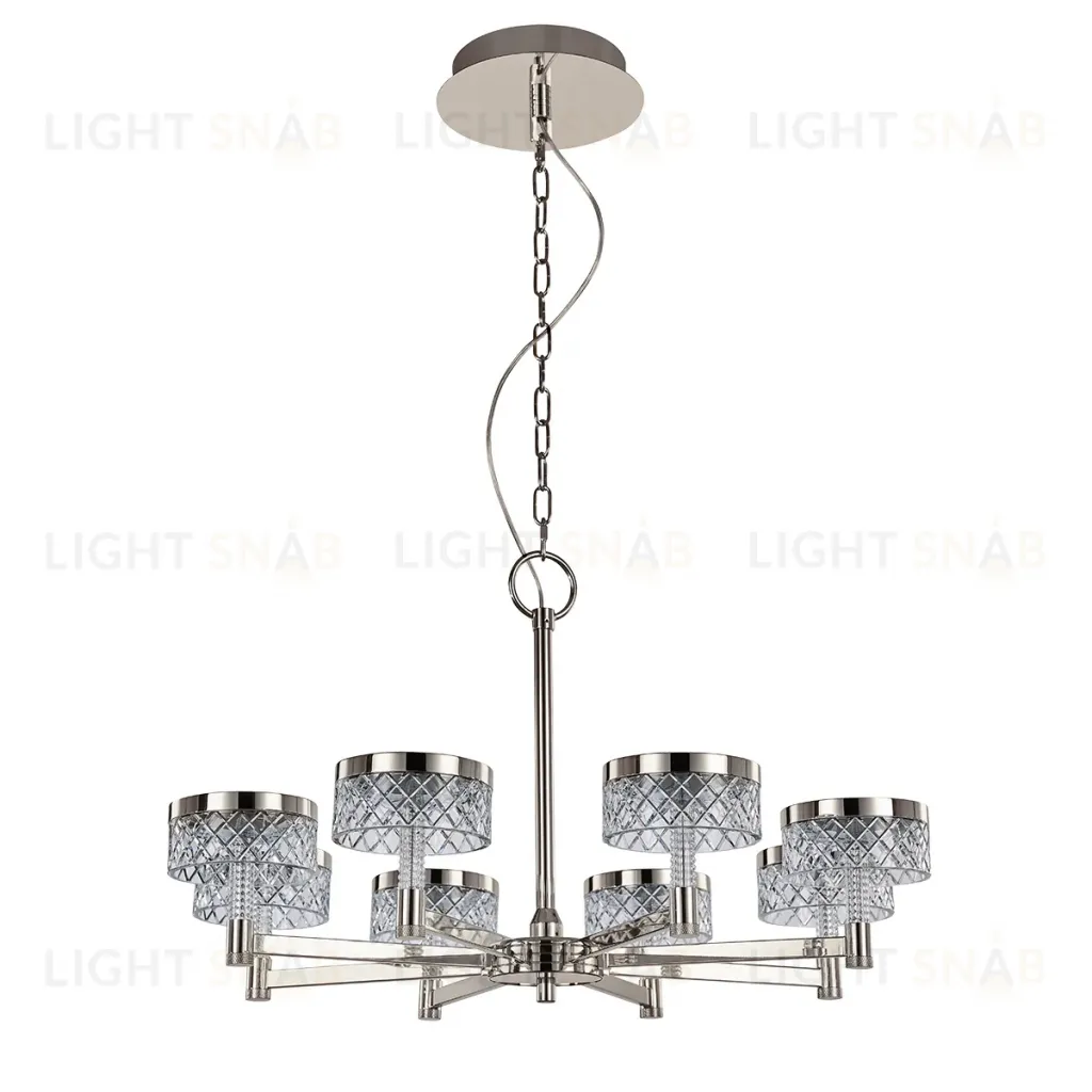 Подвесная люстра Delight Collection MD21020075 MD21020075-8A satin nickel MD21020075-8A satin nickel
