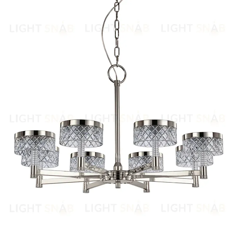 Подвесная люстра Delight Collection MD21020075 MD21020075-8A satin nickel MD21020075-8A satin nickel
