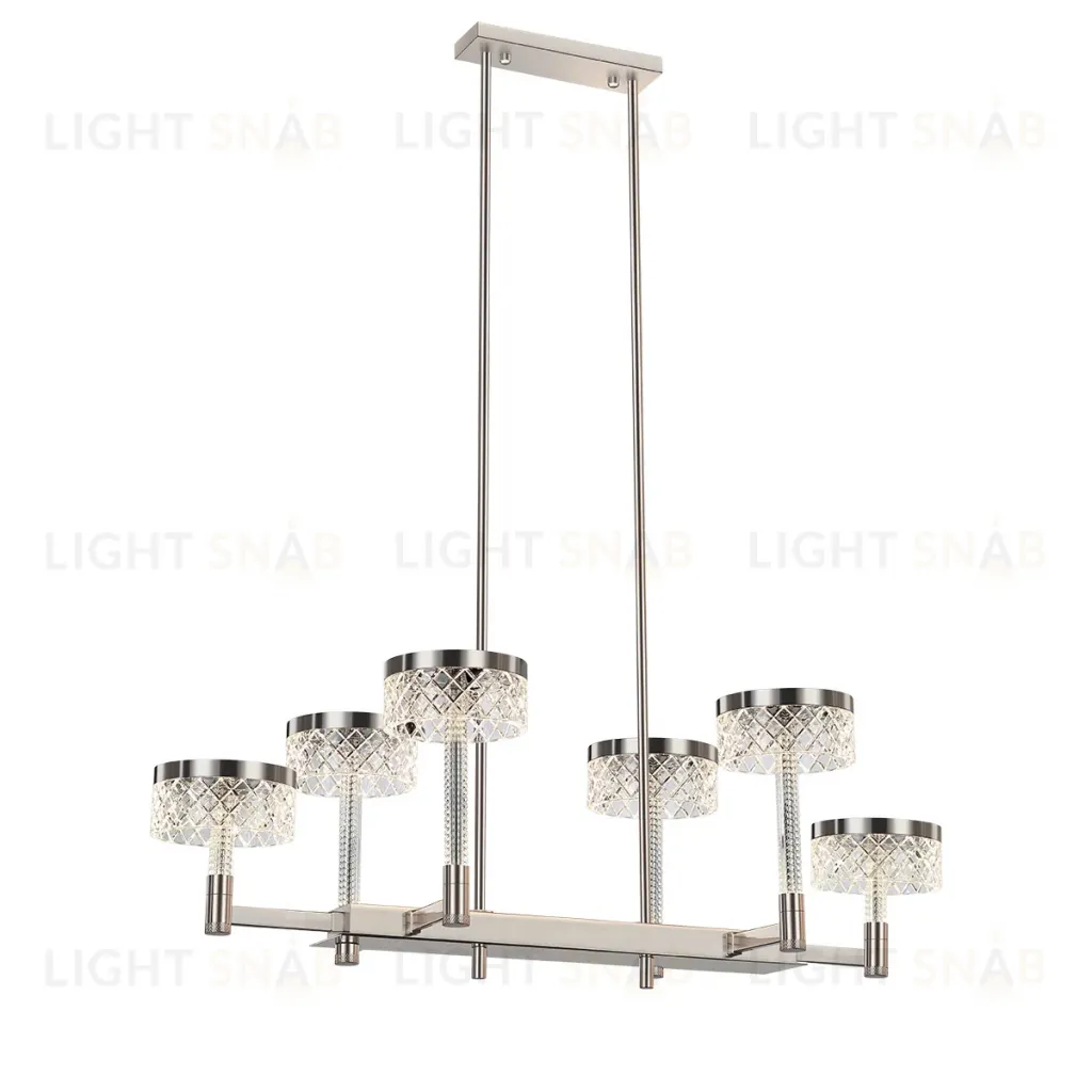 Подвесная люстра Delight Collection MD21020075 MD21020075-6B satin nickel MD21020075-6B satin nickel