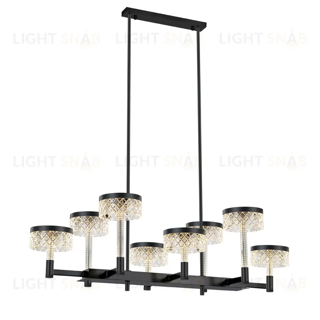 Подвесная люстра Delight Collection MD21020075 MD21020075-8B matt black MD21020075-8B matt black