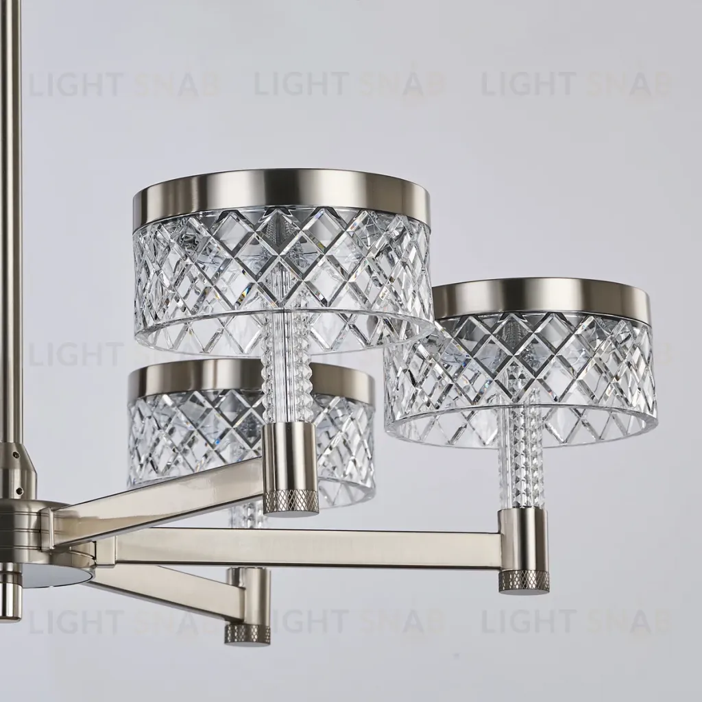 Подвесная люстра Delight Collection MD21020075 MD21020075-8B satin nickel MD21020075-8B satin nickel