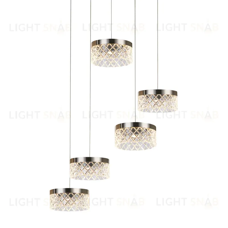 Подвесной светильник Delight Collection MD21020075 MD21020075-5A satin nickel MD21020075-5A satin nickel