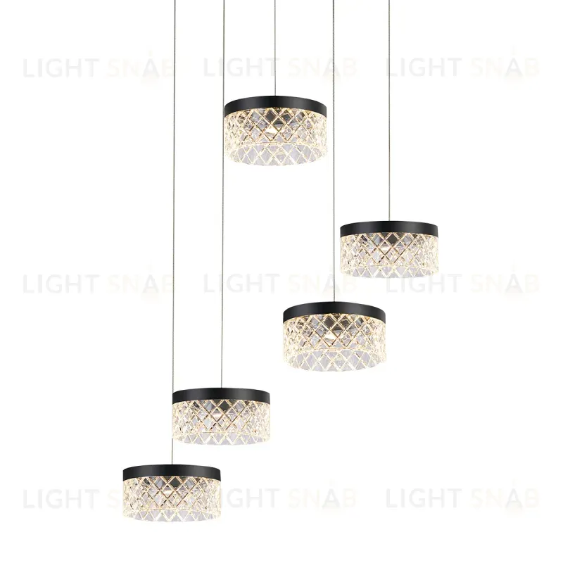 Подвесной светильник Delight Collection MD21020075 MD21020075-5A matt black MD21020075-5A matt black