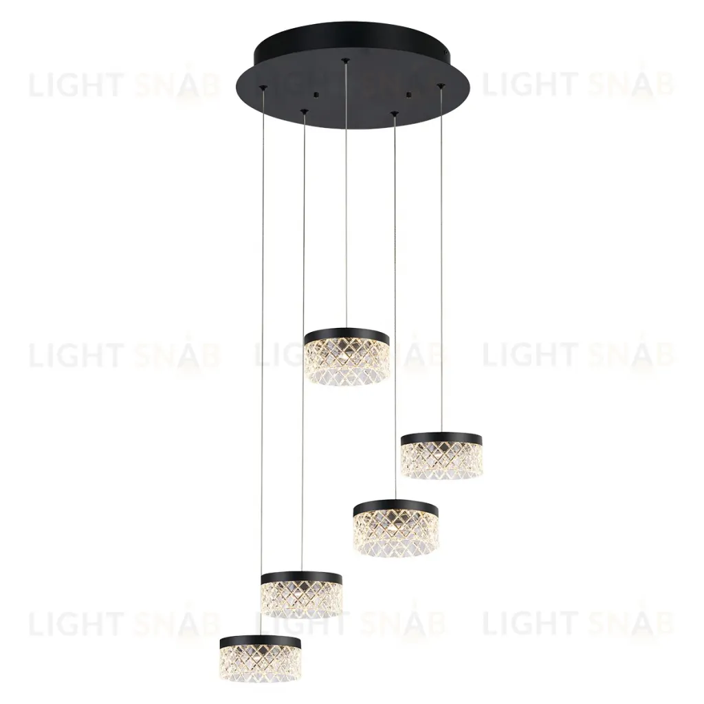 Подвесной светильник Delight Collection MD21020075 MD21020075-5A matt black MD21020075-5A matt black