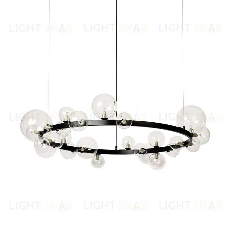 Подвесной светильник Delight Collection Art Deco Bubble 8828P/L black/clear 8828P/L black/clear