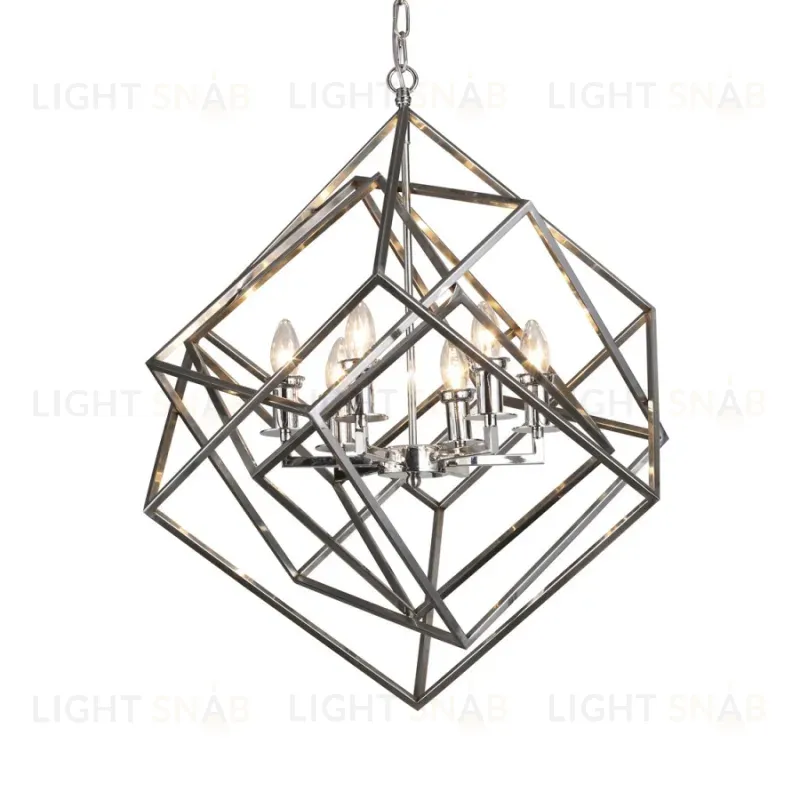 Подвесная люстра Delight Collection Matrix KM0282P-6 nickel KM0282P-6 nickel