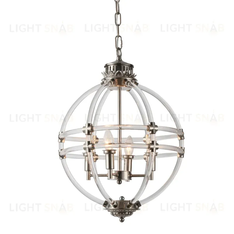 Подвесная люстра Delight Collection Impero KM0766P-4 nickel KM0766P-4 nickel