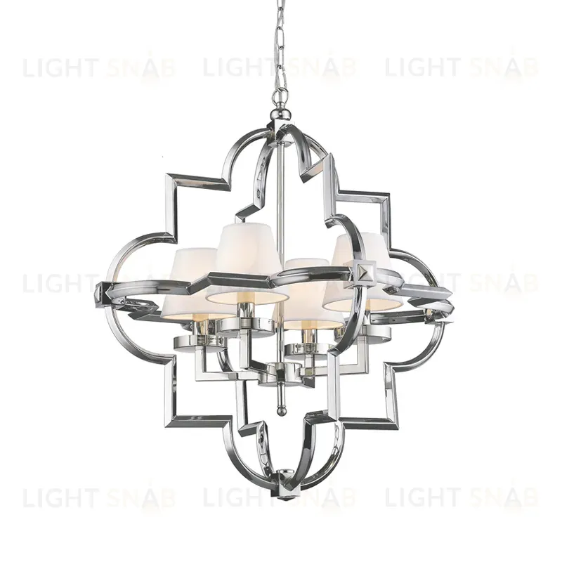 Подвесная люстра Delight Collection Mandeville KM0728P-4M nickel KM0728P-4M nickel