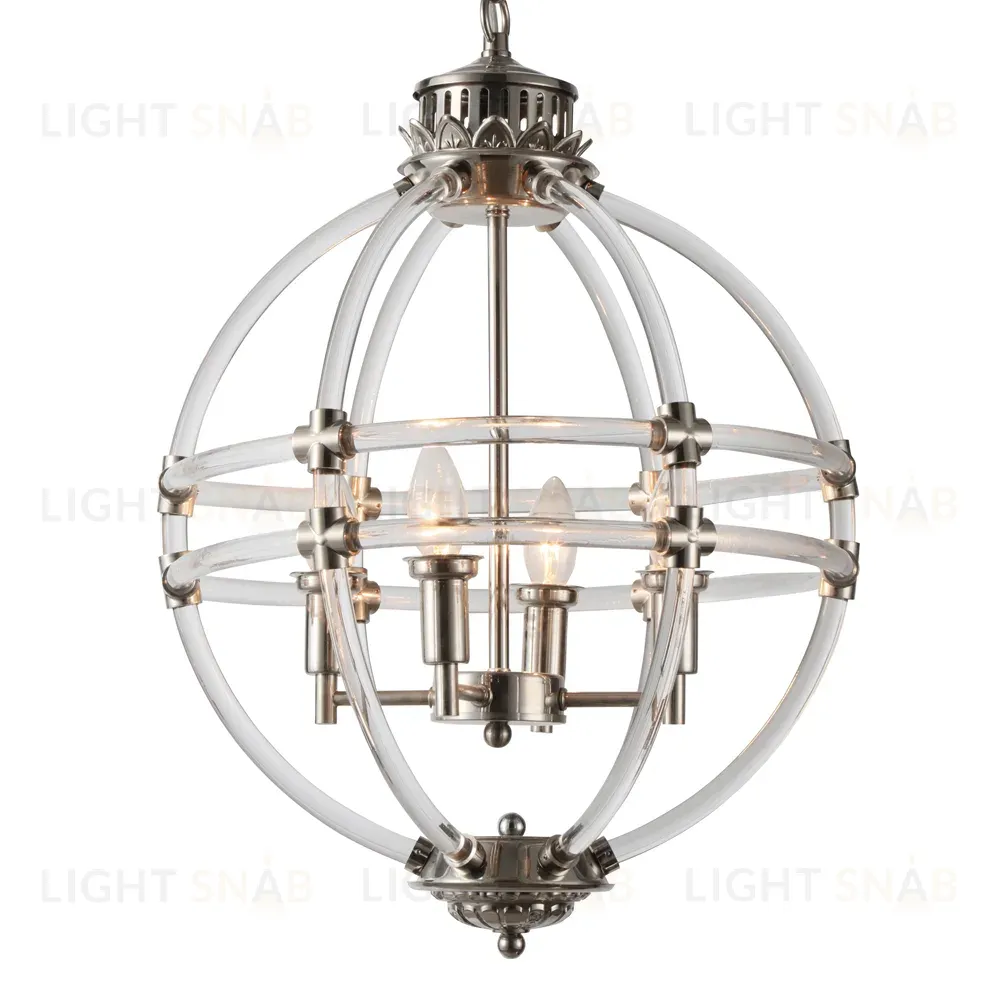 Подвесная люстра Delight Collection Impero KM0766P-4 nickel KM0766P-4 nickel