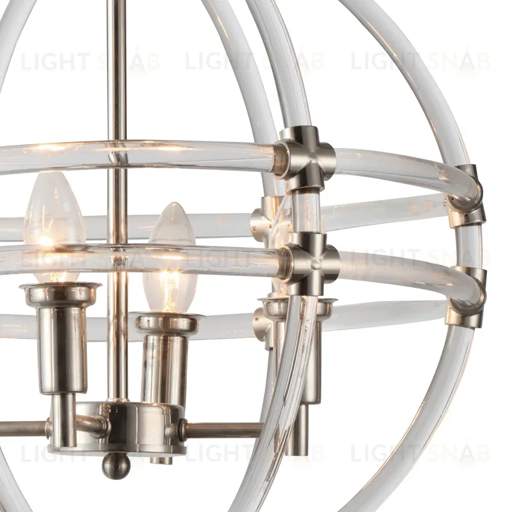 Подвесная люстра Delight Collection Impero KM0766P-4 nickel KM0766P-4 nickel