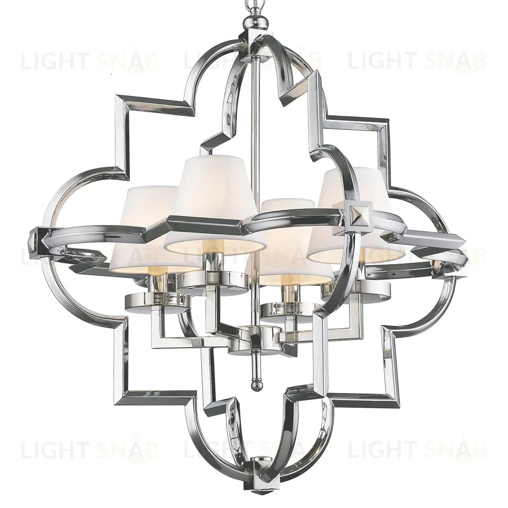 Подвесная люстра Delight Collection Mandeville KM0728P-4M nickel KM0728P-4M nickel