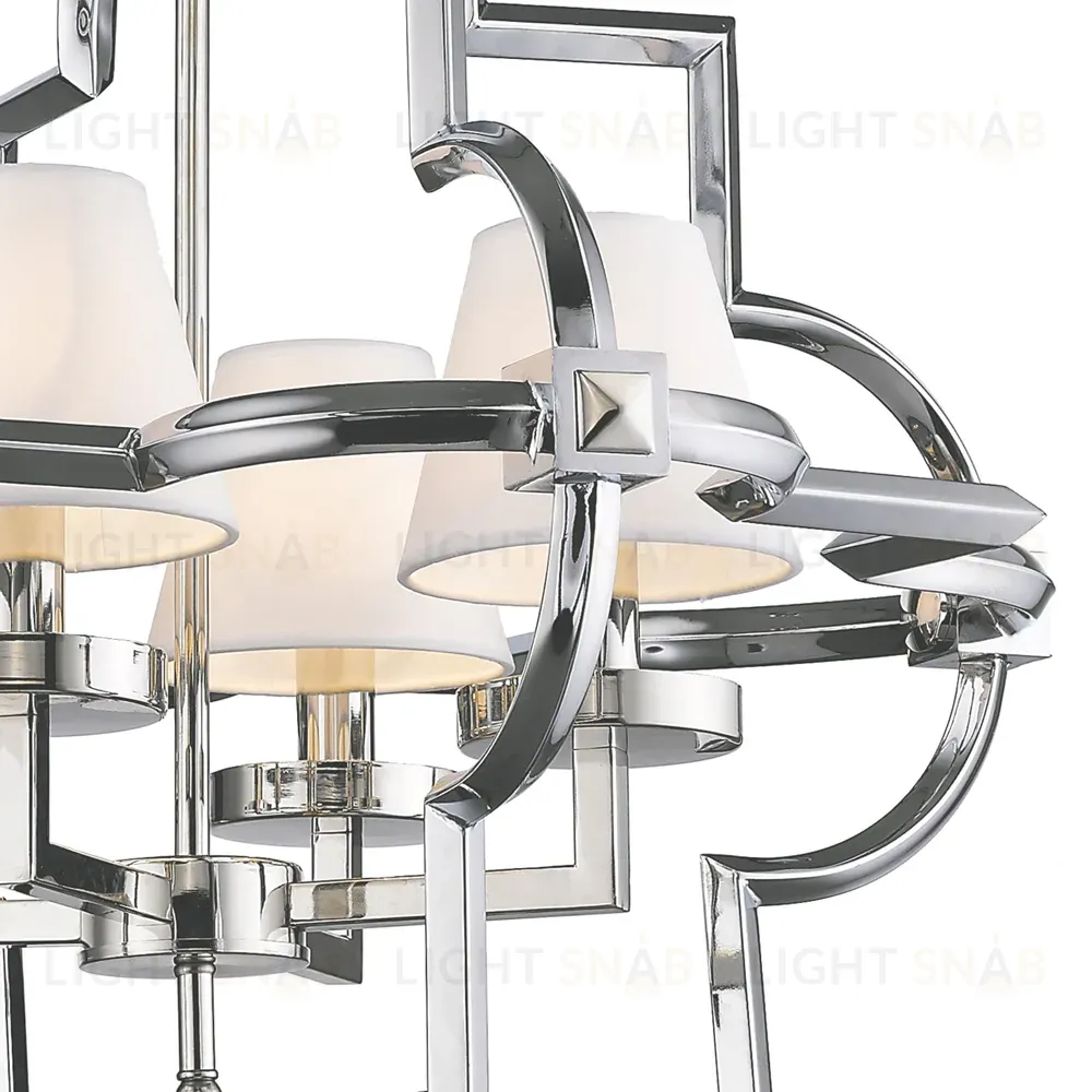 Подвесная люстра Delight Collection Mandeville KM0728P-4M nickel KM0728P-4M nickel