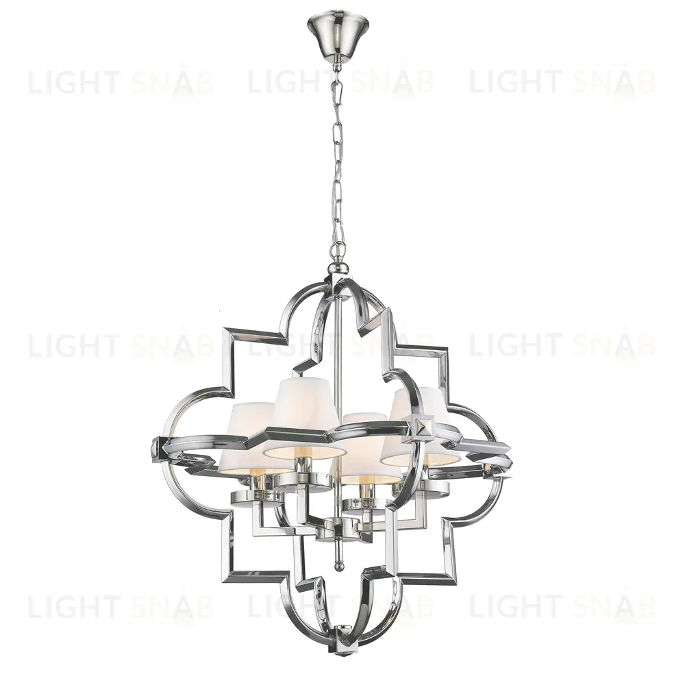 Подвесная люстра Delight Collection Mandeville KM0728P-4M nickel KM0728P-4M nickel