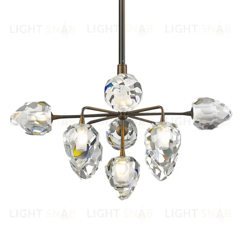 Подвесная люстра Delight Collection On the Rocks P68038L-9 gold P68038L-9 gold