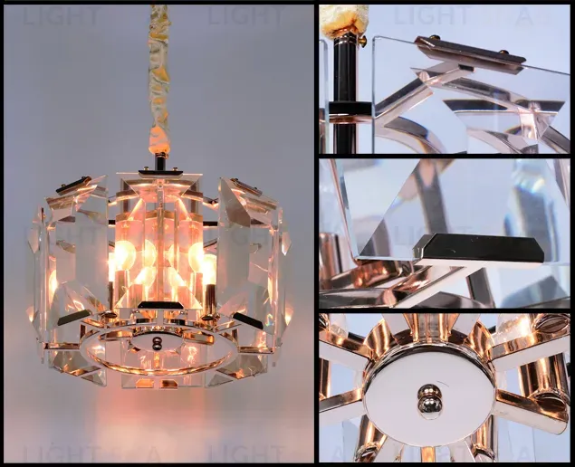 Подвесная люстра Delight Collection Harlow Crystal BRCH9030-8-G BRCH9030-8-G