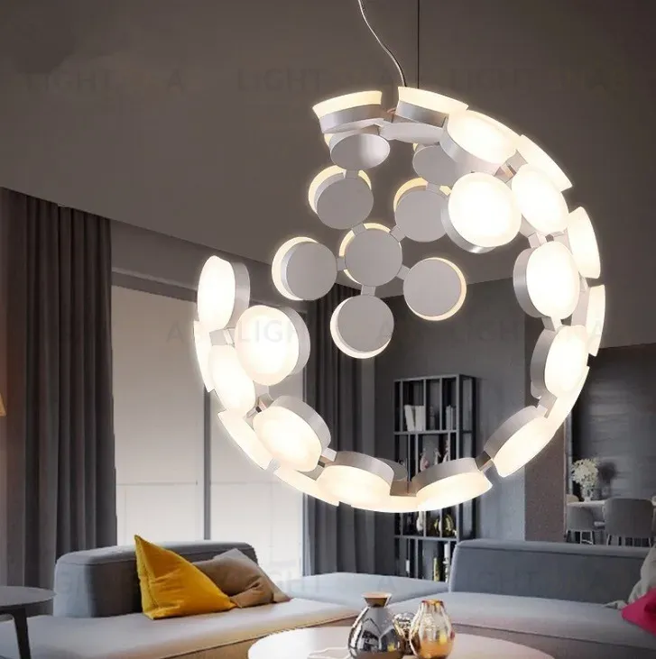 Подвесной светильник Delight Collection Scopas 9066P silver 9066P silver