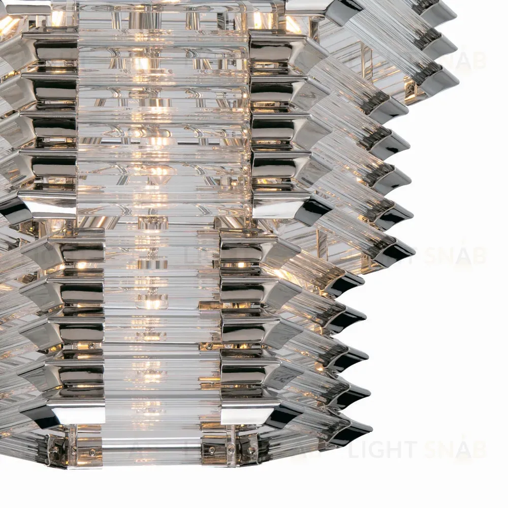 Подвесная люстра Delight Collection Wren KG0970P-12 nickel KG0970P-12 nickel