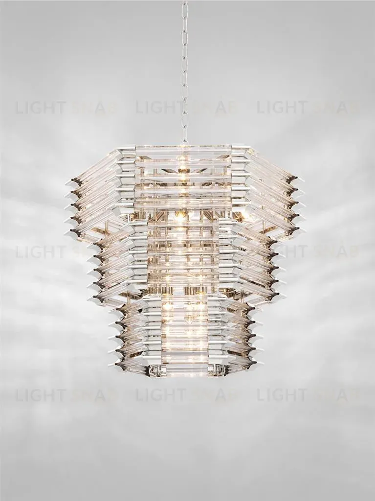 Подвесная люстра Delight Collection Wren KG0970P-12 nickel KG0970P-12 nickel