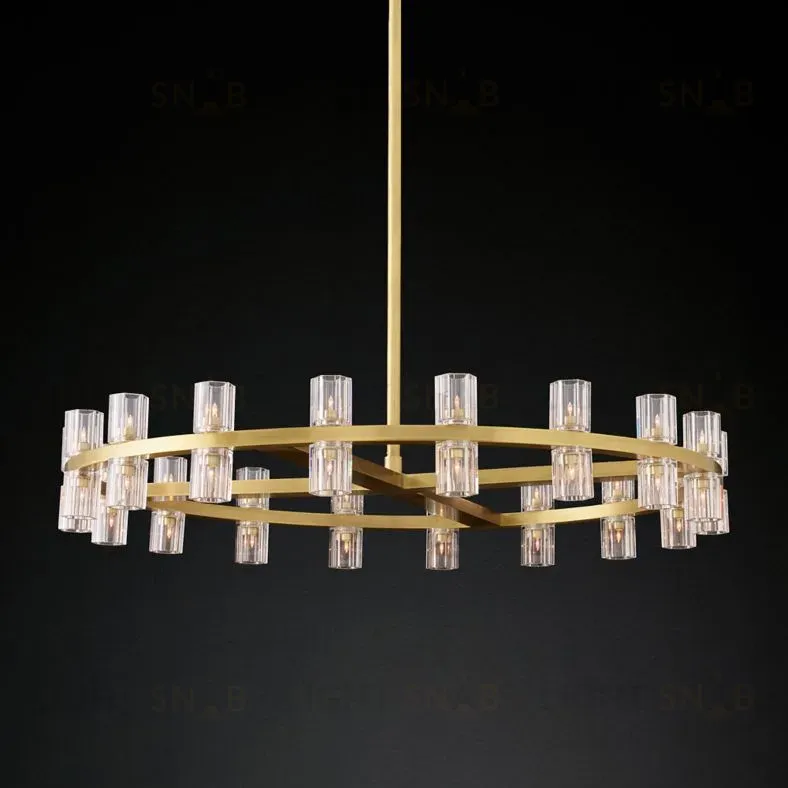 Люстра на штанге Delight Collection Arcachon KM1000P-36 brass KM1000P-36 brass