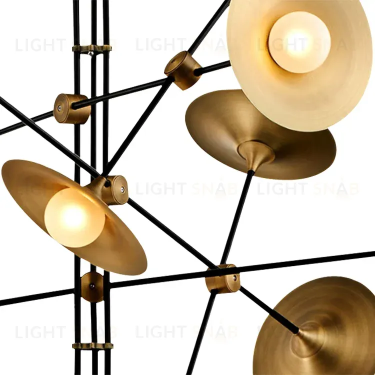Люстра на штанге Delight Collection 9256P/6 gold 9256P/6 gold