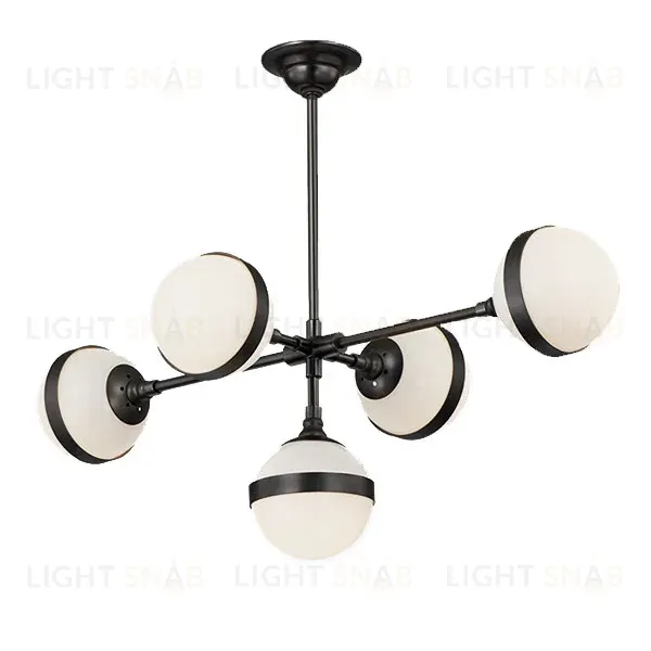 Люстра на штанге Delight Collection Peggy 9252P/5L black 9252P/5L black
