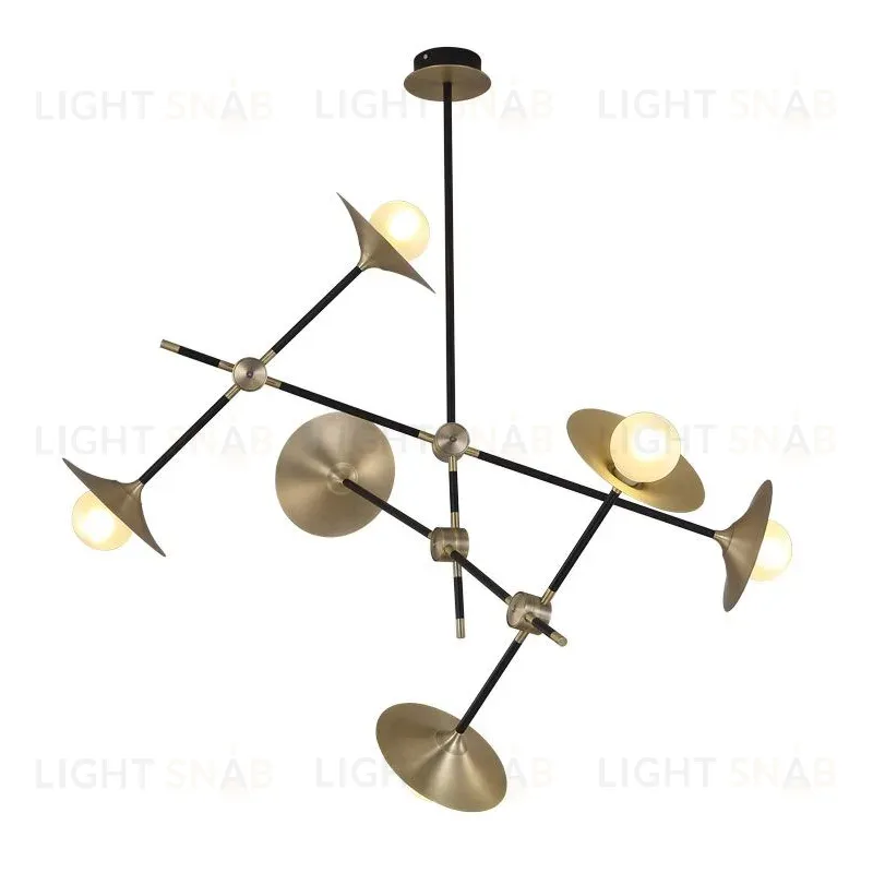 Люстра на штанге Delight Collection 9256P/6 gold 9256P/6 gold