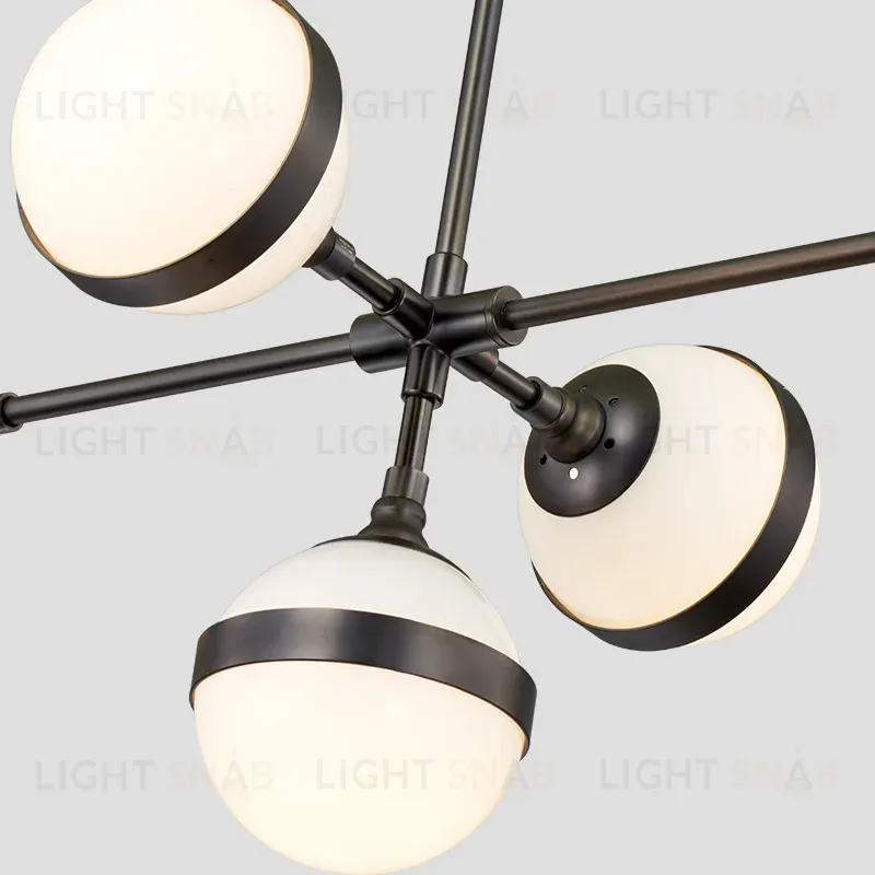 Люстра на штанге Delight Collection Peggy 9252P/5L black 9252P/5L black