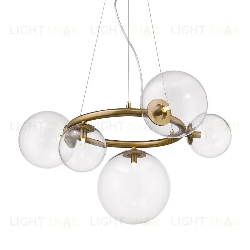 Подвесная люстра Delight Collection Puppet P68092-5 brass P68092-5 brass