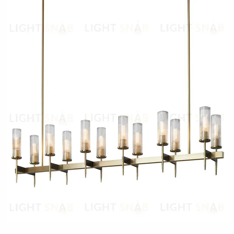 Люстра на штанге Delight Collection Alouette KM0936P-12 brass KM0936P-12 brass