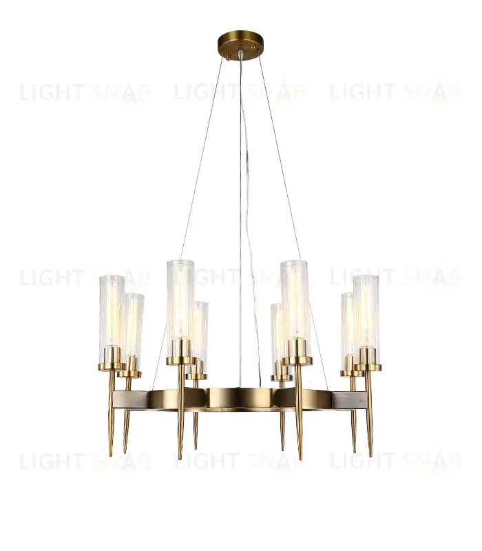 Подвесная люстра Delight Collection Alouette KM0936P-8 brass KM0936P-8 brass