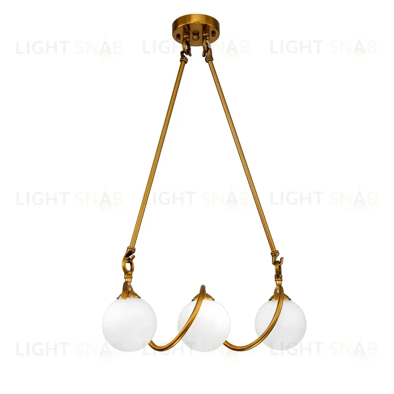 Подвесная люстра Delight Collection KG1212P-3 brass KG1212P-3 brass
