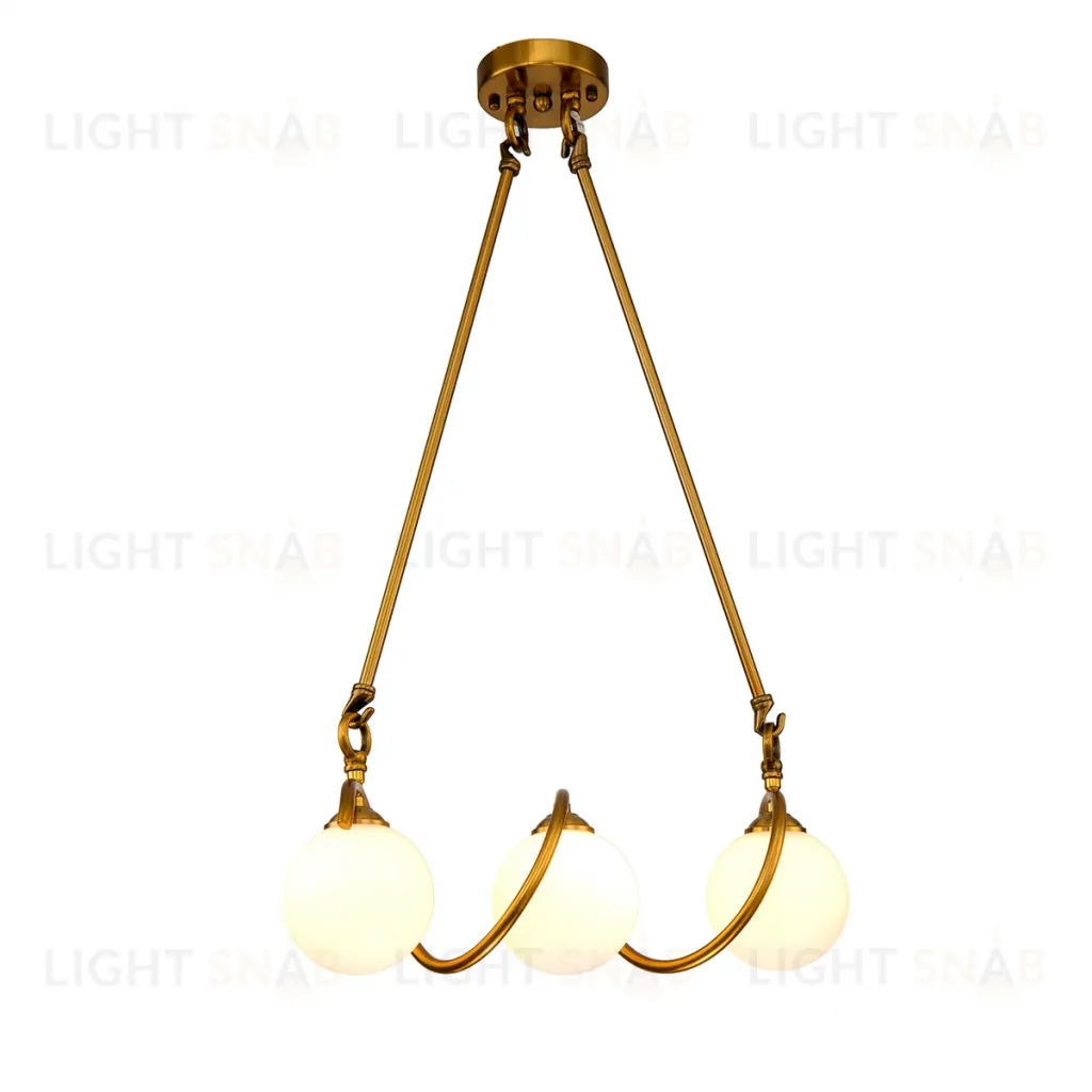 Подвесная люстра Delight Collection KG1212P-3 brass KG1212P-3 brass
