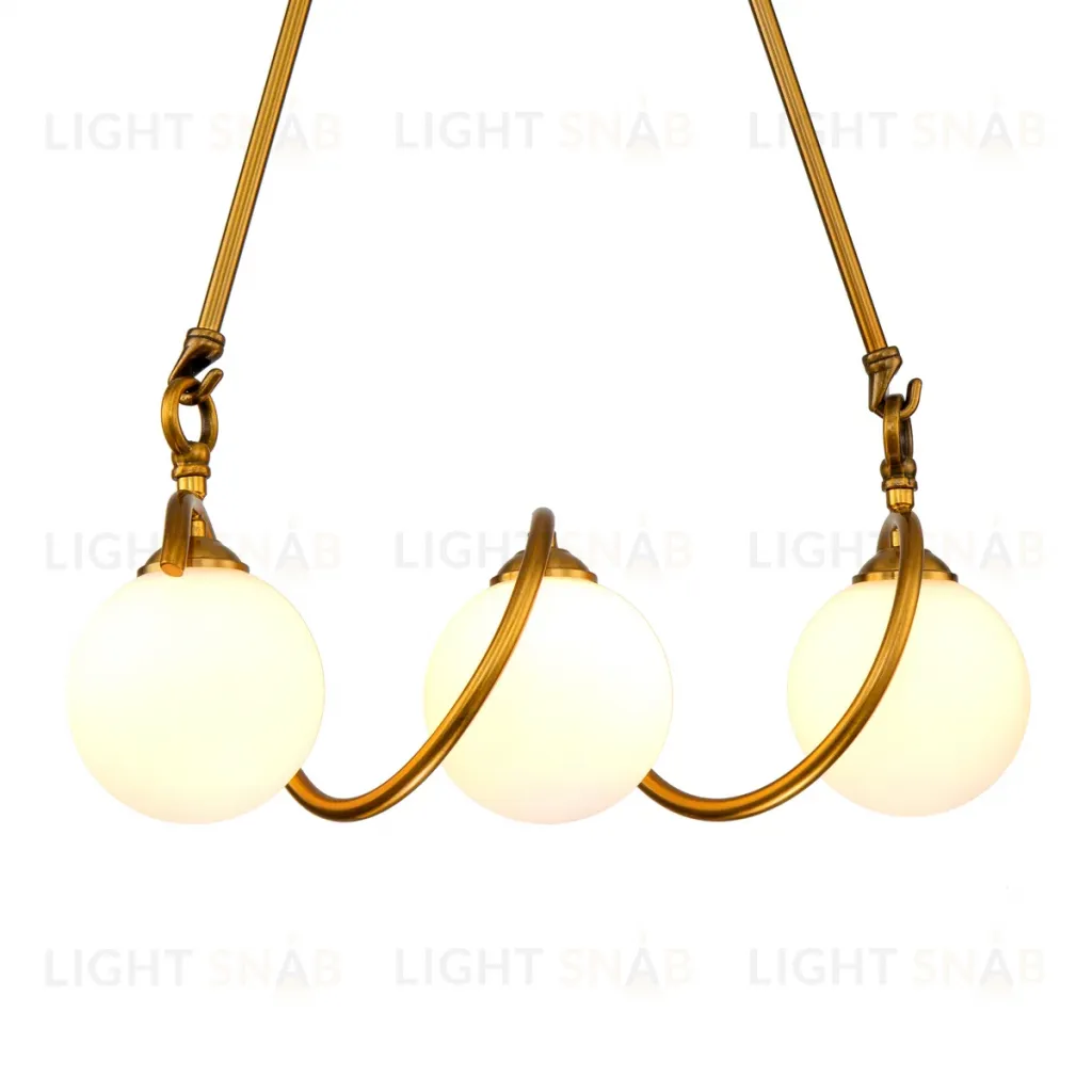 Подвесная люстра Delight Collection KG1212P-3 brass KG1212P-3 brass