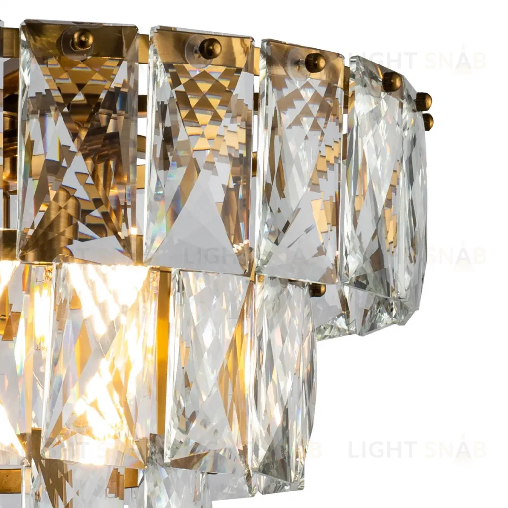Подвесная люстра Delight Collection Amazone KG1113P-7 brass/clear KG1113P-7 brass/clear