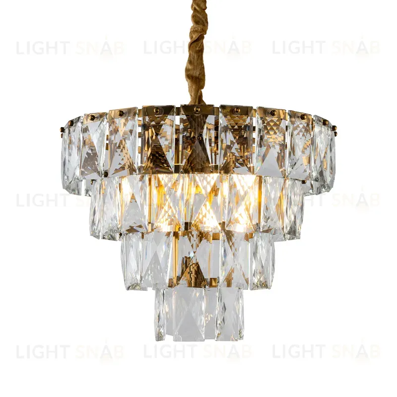 Подвесная люстра Delight Collection Amazone KG1113P-7 brass/clear KG1113P-7 brass/clear