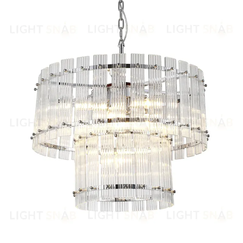 Подвесная люстра Delight Collection Ruby KG1112P-7 chrome/clear KG1112P-7 chrome/clear