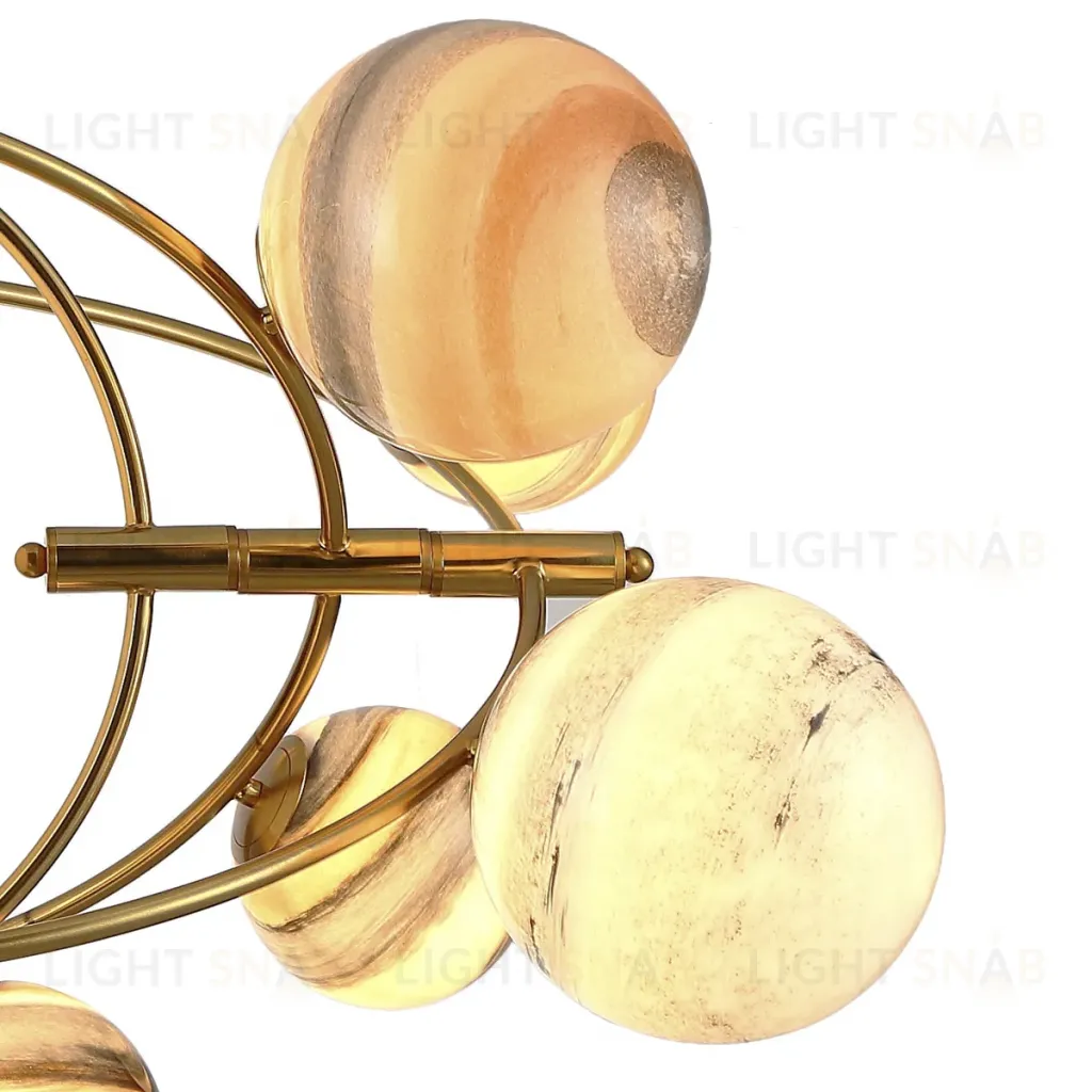 Подвесная люстра Delight Collection Planet KG1122P-13B brass KG1122P-13B brass