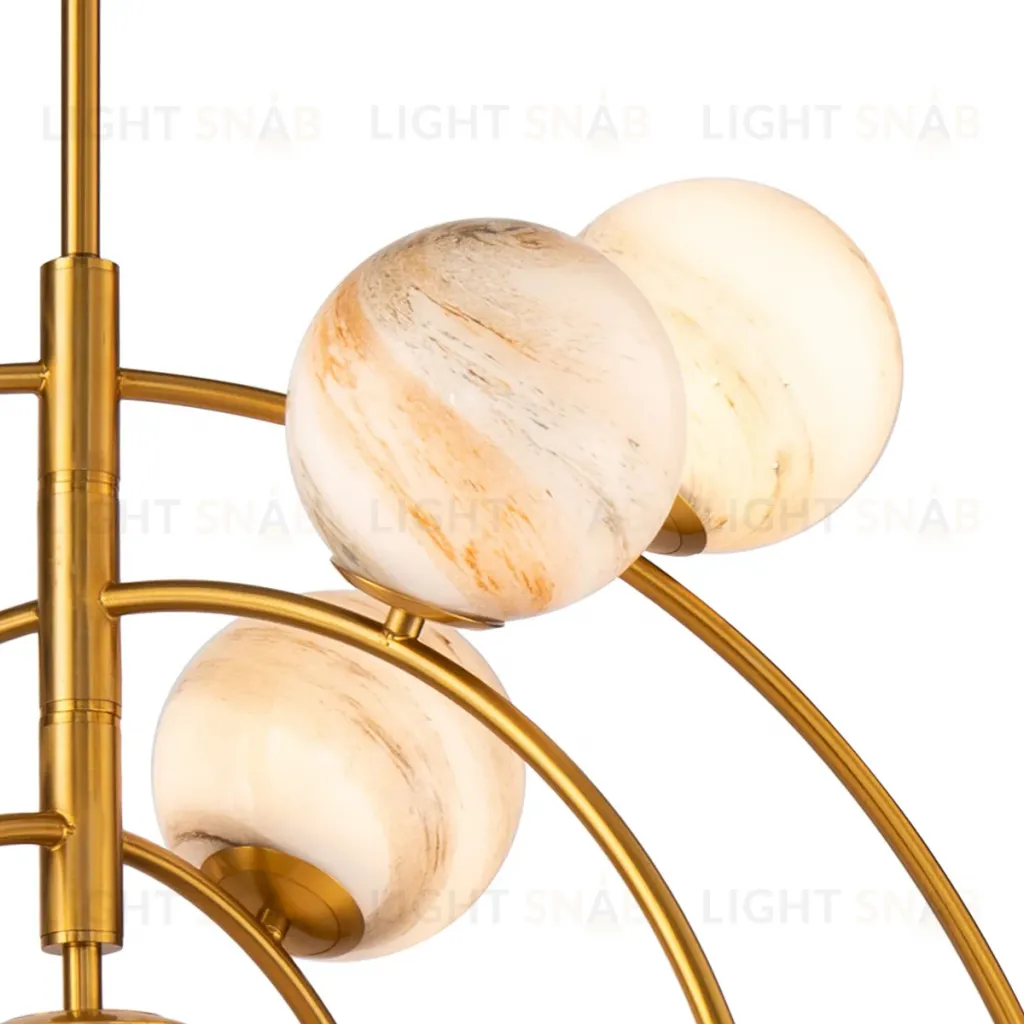 Люстра на штанге Delight Collection Planet KG1122P-13 brass KG1122P-13 brass