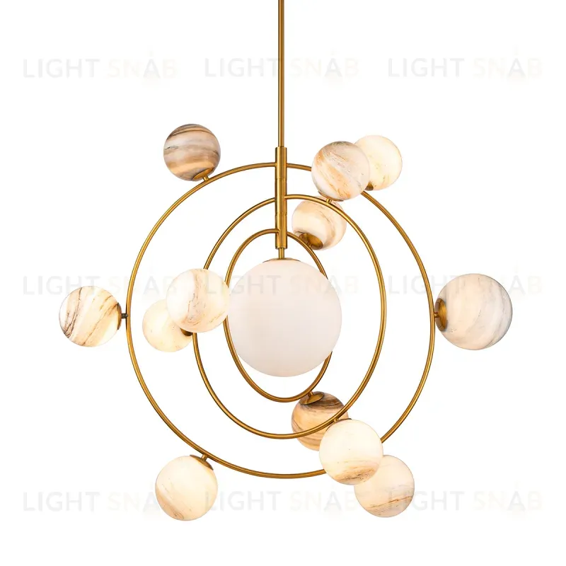 Люстра на штанге Delight Collection Planet KG1122P-13 brass KG1122P-13 brass