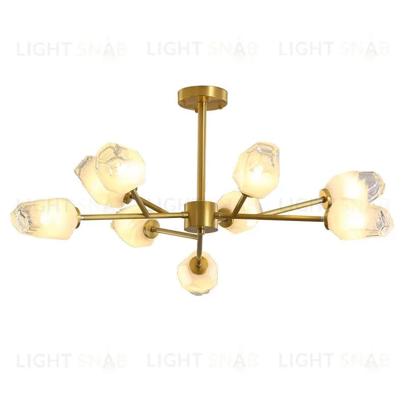 Люстра на штанге Delight Collection KM1245P-9 brass KM1245P-9 brass