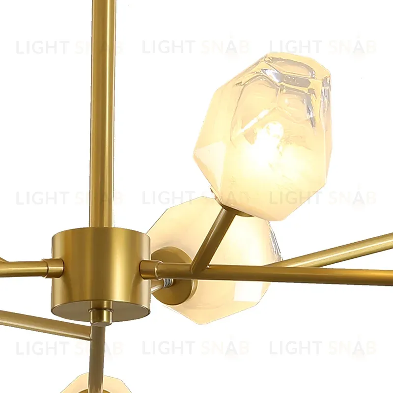 Люстра на штанге Delight Collection KM1245P-9 brass KM1245P-9 brass