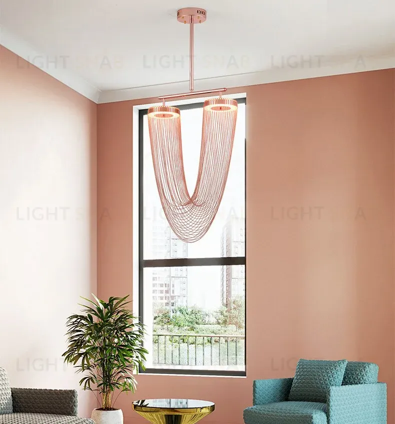 Люстра на штанге Delight Collection Otero 8608P copper 8608P copper