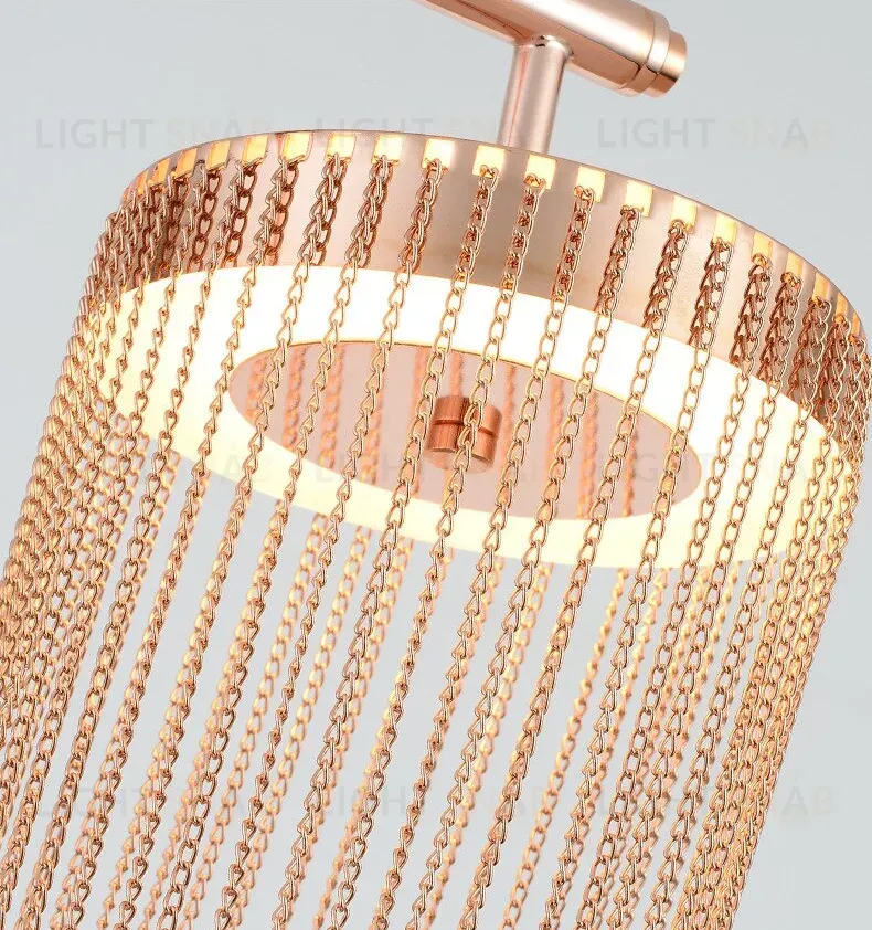 Люстра на штанге Delight Collection Otero 8608P copper 8608P copper
