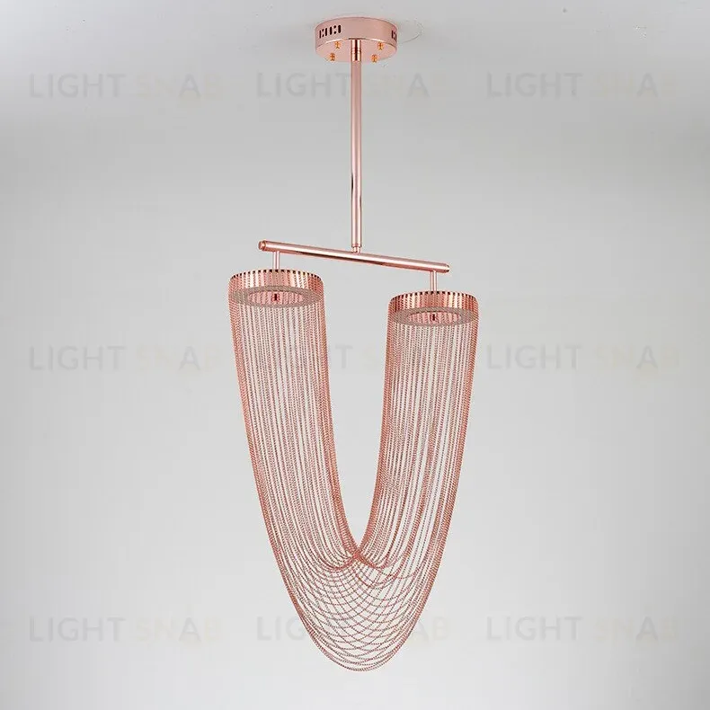 Люстра на штанге Delight Collection Otero 8608P copper 8608P copper