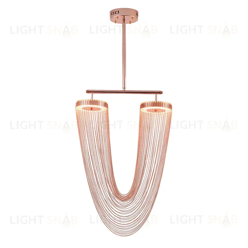 Люстра на штанге Delight Collection Otero 8608P copper 8608P copper